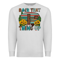 Dove Grey back that thing up Premium Sweatshirt - Artiststas