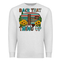 Oatmeal Heather back that thing up Premium Sweatshirt - Artiststas