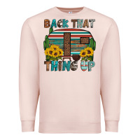 Pale Pink back that thing up Premium Sweatshirt - Artiststas
