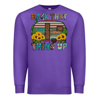 Purple back that thing up Premium Sweatshirt - Artiststas