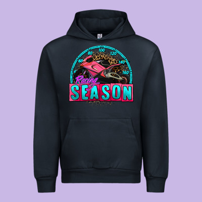 Racing Season Motorcycle Urban Hoodie Designed By Adodesignshop