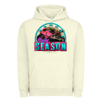 Pigment Pistachio racing season motorcycle Urban Hoodie - AdoDesignShop