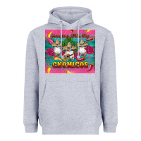 Heather Grey mexican hanging with my gnomigos Heavyweight Hoodie - Artiststas