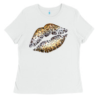 White Cheetah Lips Ladies Tee - Bettercallsaul