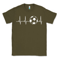 Army Green soccer hoodie for teens, men, & women   soccer lover gift pullover hoo Classic Tee - minhPixels