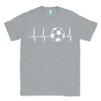 Heather Grey soccer hoodie for teens, men, & women   soccer lover gift pullover hoo Classic Tee - minhPixels