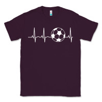 Plum soccer hoodie for teens, men, & women   soccer lover gift pullover hoo Classic Tee - minhPixels