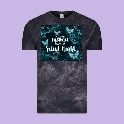 All This Mama Want Is A Silent Night Vintage Tee Designed By Tumblerdesignbyshophia