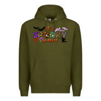 Army Green it's spooky season Premium Hoodie - BundleAndBundleShop