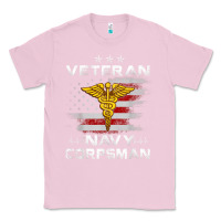 Bubblegum Pink Veteran Navy Corpsman Patriotic 4th of July Gifts Classic Tee - minhPixels