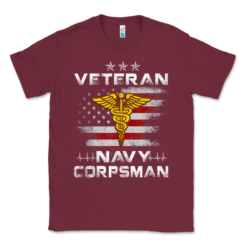 Veteran Navy Corpsman Patriotic 4th Of July Gifts Classic Tee by minhPixels | Teevron