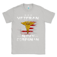 Moon Dust Veteran Navy Corpsman Patriotic 4th of July Gifts Classic Tee - minhPixels