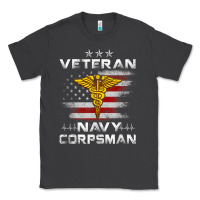 Smoke Veteran Navy Corpsman Patriotic 4th of July Gifts Classic Tee - minhPixels