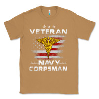 Toasted Coconut Veteran Navy Corpsman Patriotic 4th of July Gifts Classic Tee - minhPixels