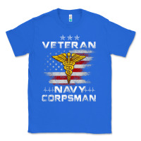 True Royal Veteran Navy Corpsman Patriotic 4th of July Gifts Classic Tee - minhPixels