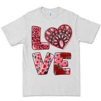 Dove Grey love with pink gemstone Premium Tee - RanaPortraitStore