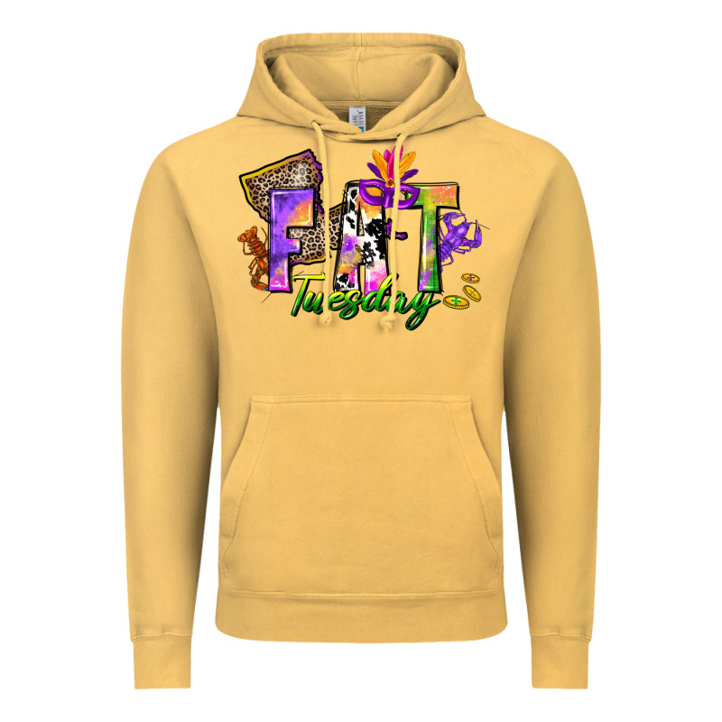 Fat Tuesday Vintage Hoodie by CowGirlArtShop | Teevron