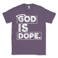 Lavender God Is Dope Gift for faithful Christians Classic Tee - minhPixels