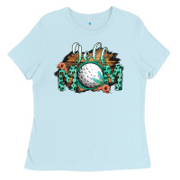 Baby Blue Golf Mom Ladies Tee - Bettercallsaul