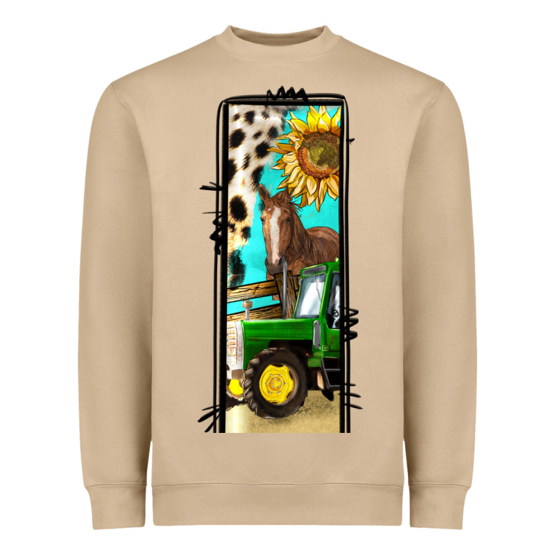 Farm Life Alphabet Lowercase Letters L Heavyweight Sweatshirt by BundleAndBundleShop | Teevron