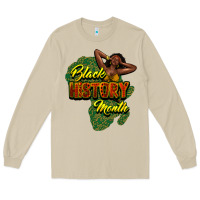 Mushroom Black History Month Long Sleeve Tee - HowdyJamesFarm