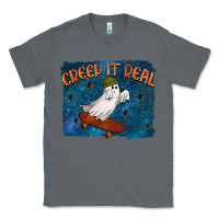 Charcoal Heather Creep It Real Classic Tee - texasbilliewilder