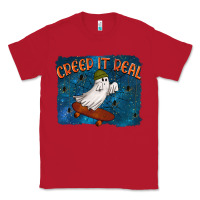 Red Creep It Real Classic Tee - texasbilliewilder