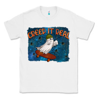 White Creep It Real Classic Tee - texasbilliewilder