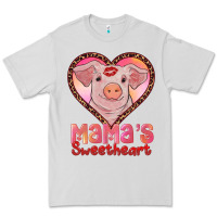 Dove Grey mamas sweetheart baby pig Premium Tee - RanaPortraitStore