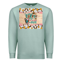 Seafoam i pretend coffee helps but i'm still a bitch Premium Sweatshirt - Artiststas