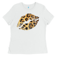 White Leopard Lips Ladies Tee - Bettercallsaul
