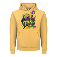 Vintage Mustard its mardi gras yall Vintage Hoodie - CowGirlArtShop