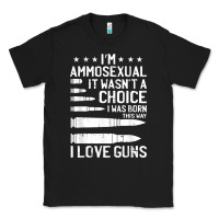 Black Ammosexual Bullets Love Pro Gun Lover Cool Enthusiast Gifts Classic Tee - minhPixels
