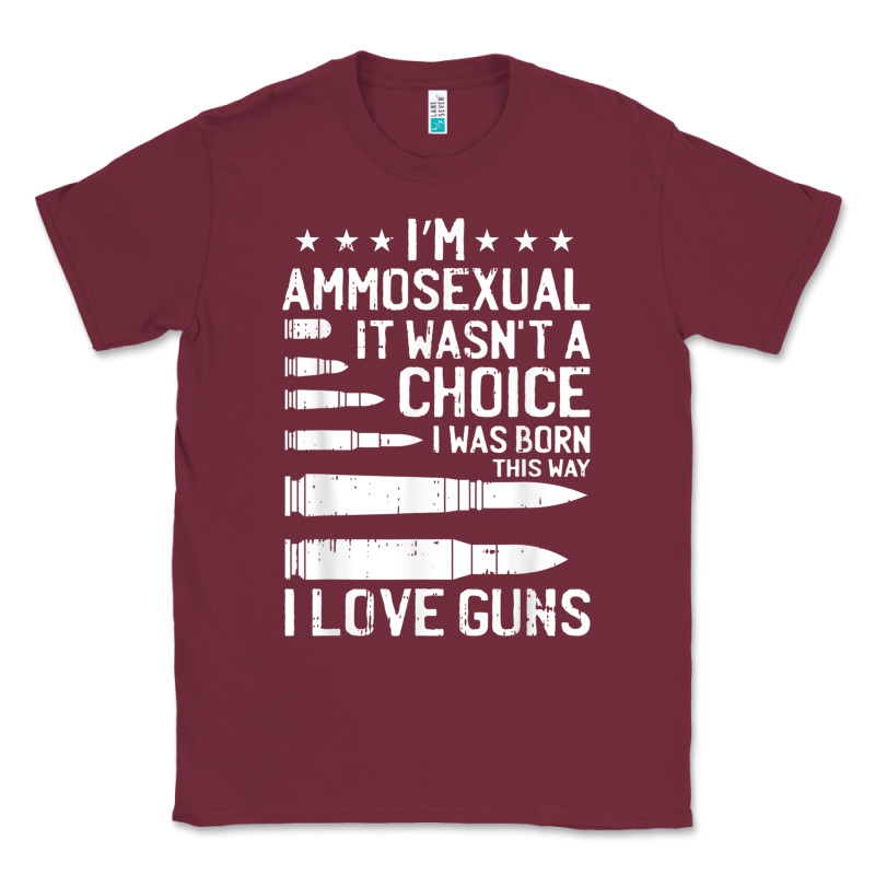 Ammosexual Bullets Love Pro Gun Lover Cool Enthusiast Gifts Classic Tee by minhPixels | Teevron