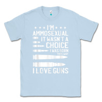 Dusty Blue Ammosexual Bullets Love Pro Gun Lover Cool Enthusiast Gifts Classic Tee - minhPixels