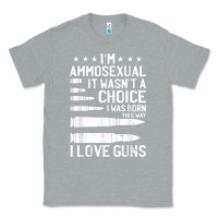 Heather Grey Ammosexual Bullets Love Pro Gun Lover Cool Enthusiast Gifts Classic Tee - minhPixels