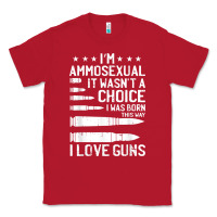 Red Ammosexual Bullets Love Pro Gun Lover Cool Enthusiast Gifts Classic Tee - minhPixels