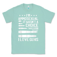 Seafoam Ammosexual Bullets Love Pro Gun Lover Cool Enthusiast Gifts Classic Tee - minhPixels
