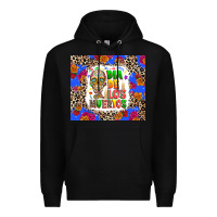 Black Dia de los muertos Premium Hoodie - RanaPortraitStore