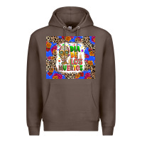 Coffee Dia de los muertos Premium Hoodie - RanaPortraitStore