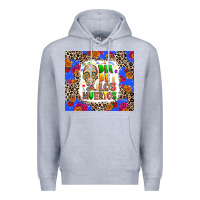 Heather Grey Dia de los muertos Premium Hoodie - RanaPortraitStore