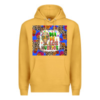 Mustard Dia de los muertos Premium Hoodie - RanaPortraitStore