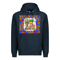 Navy Dia de los muertos Premium Hoodie - RanaPortraitStore