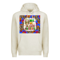 Oatmeal Heather Dia de los muertos Premium Hoodie - RanaPortraitStore