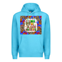 Ocean Blue Dia de los muertos Premium Hoodie - RanaPortraitStore