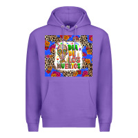 Purple Dia de los muertos Premium Hoodie - RanaPortraitStore