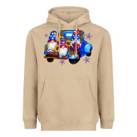 Mushroom american flag gnomes truck sunflowers star leopard Heavyweight Hoodie - Artiststas