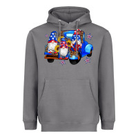 Storm american flag gnomes truck sunflowers star leopard Heavyweight Hoodie - Artiststas
