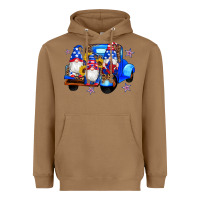 Toasted Coconut american flag gnomes truck sunflowers star leopard Heavyweight Hoodie - Artiststas