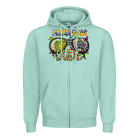 Seafoam mardi gras dude Zipper Hoodie - SublimationCraftShop